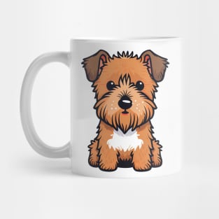 Cute Airedale Terrier Puppy Mug